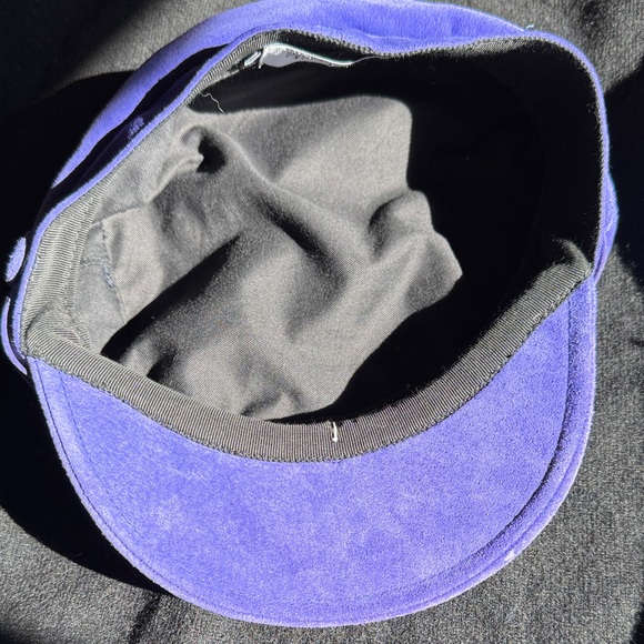 Suede Purple Women's Hat - Picture 8 of 12